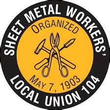 sheet metal union wages california|sheet metal union 104.